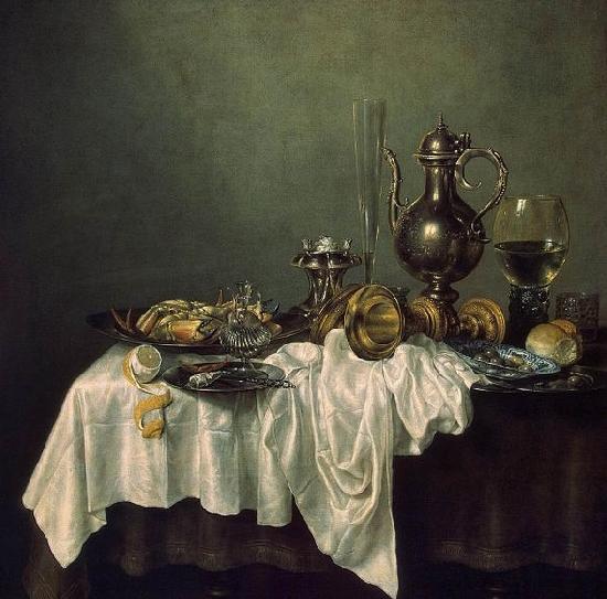 Willem Claesz. Heda Breakfast of Crab Sweden oil painting art